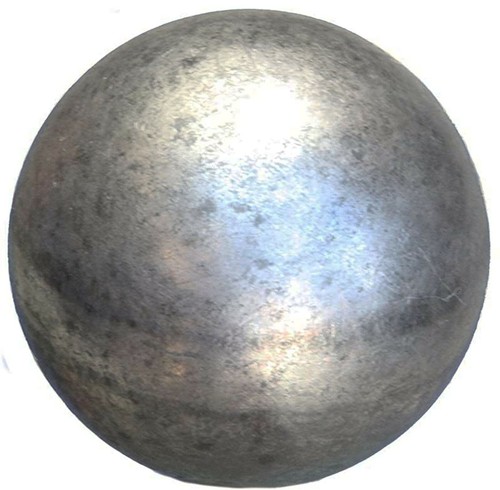 Hollow steel decorative ball