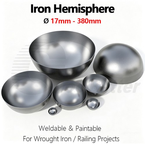 Weldable steel hemisphere - steel,