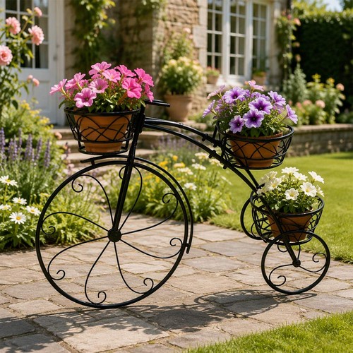 Tier bicycle plant stand - 3-tier,