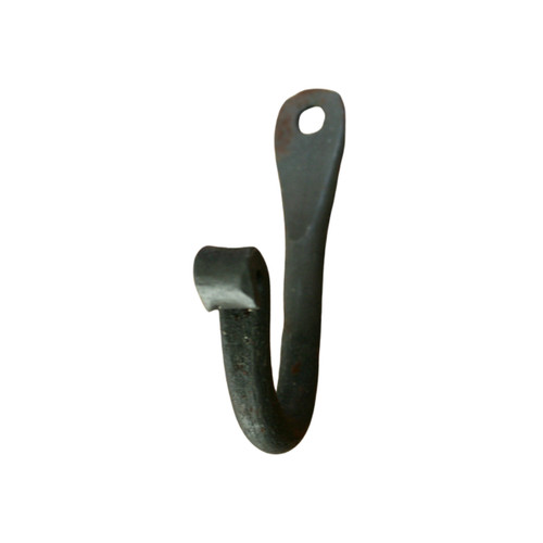 Hook black wrought - wrought, iron