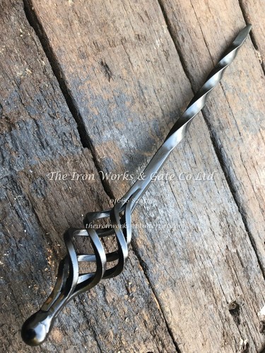 Hand crafted wrought iron fire - wrought,