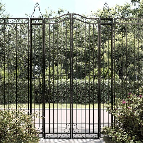 Black wrought iron garden - black,