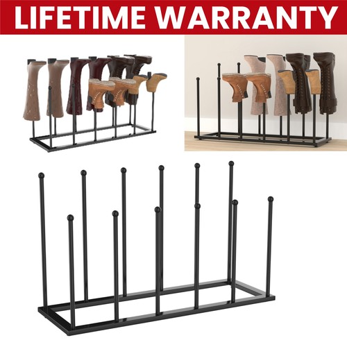 Wrought iron welly boot rack - welly,