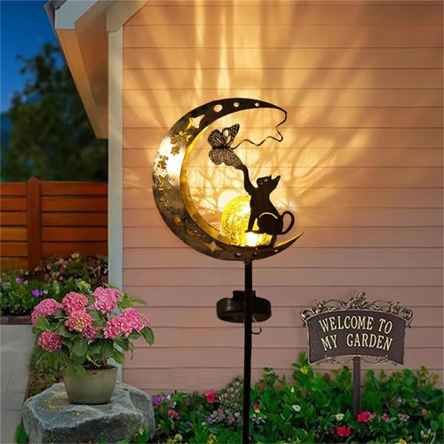 Solar fairy cat moon - solar,