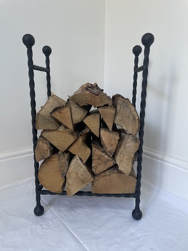 Made wrought iron log - uk,