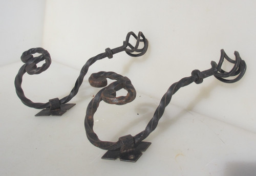 Large vintage wrought iron - vintage,