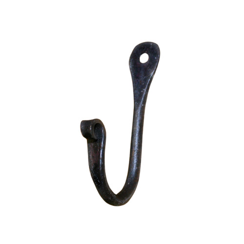 Hook black wrought - hook, door