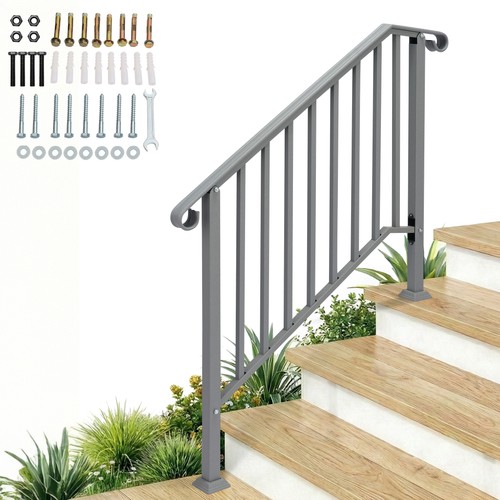 Wrought iron handrail - iron, picket