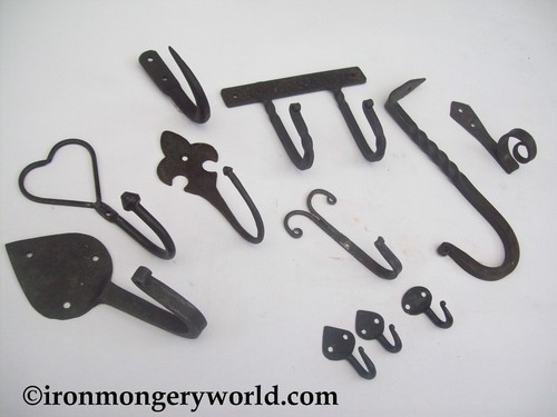 Hand forged made wrought iron - hand,