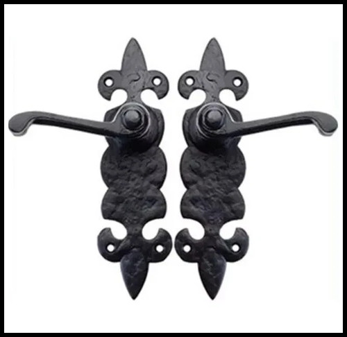 Cast iron black - cast, fleur