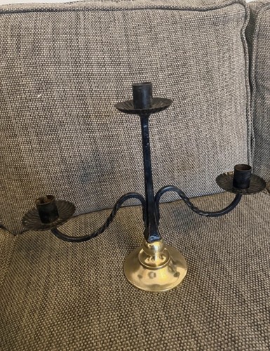 Vintage wrought iron brass - vintage,